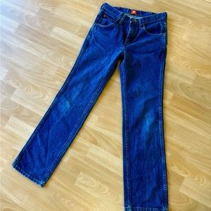 Vintage wrangler blue jeans